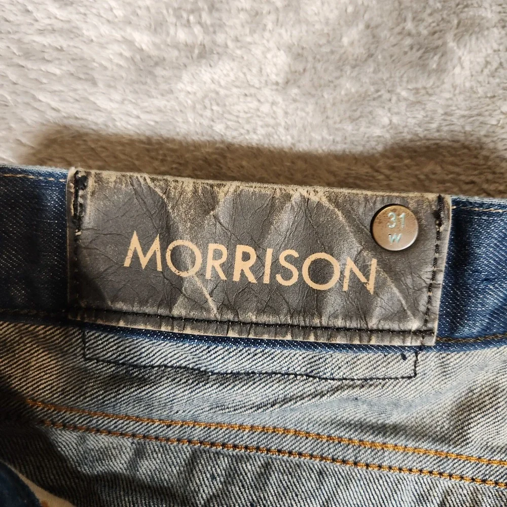 Morrison Jeans Men's‎ 31x32 1969 Button-Fly Skinny Fit Dark Wash